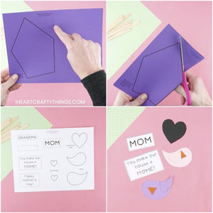 MOTHER’S DAY BIRDHOUSE CARD