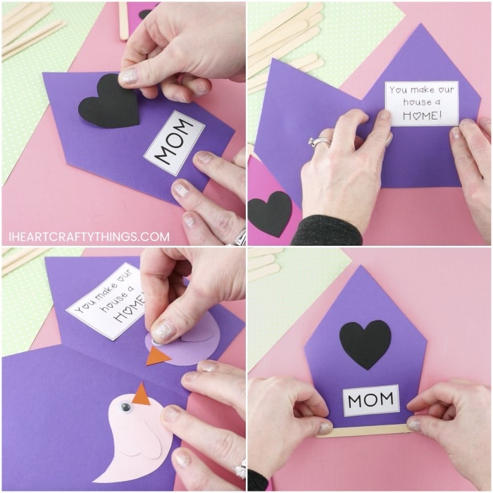 MOTHER’S DAY BIRDHOUSE CARD