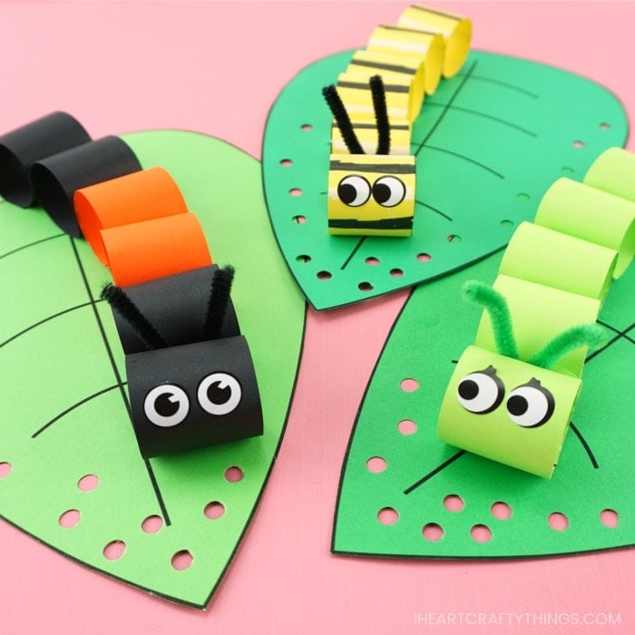 Paper Caterpillar Craft