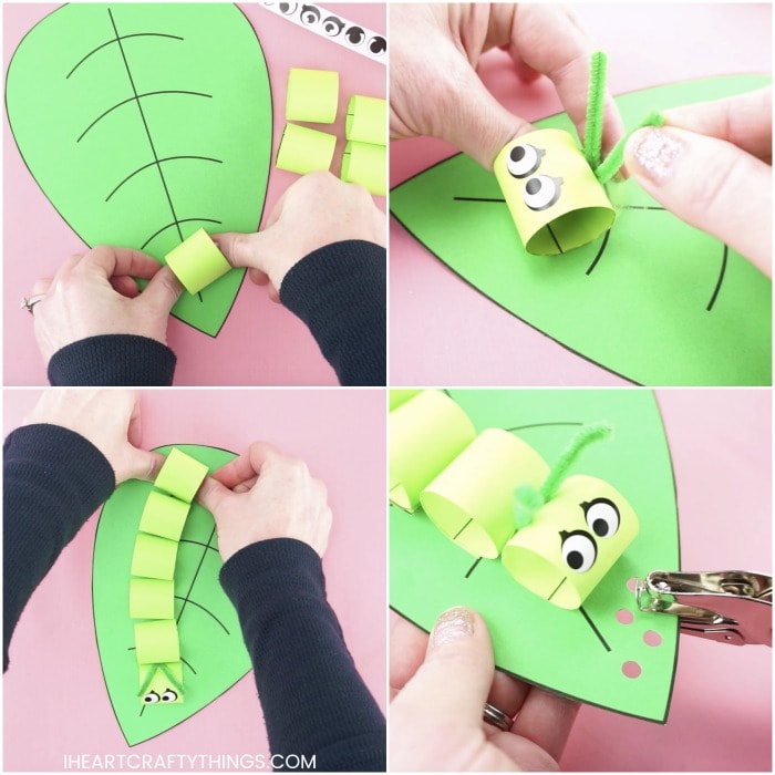 Paper Caterpillar Craft