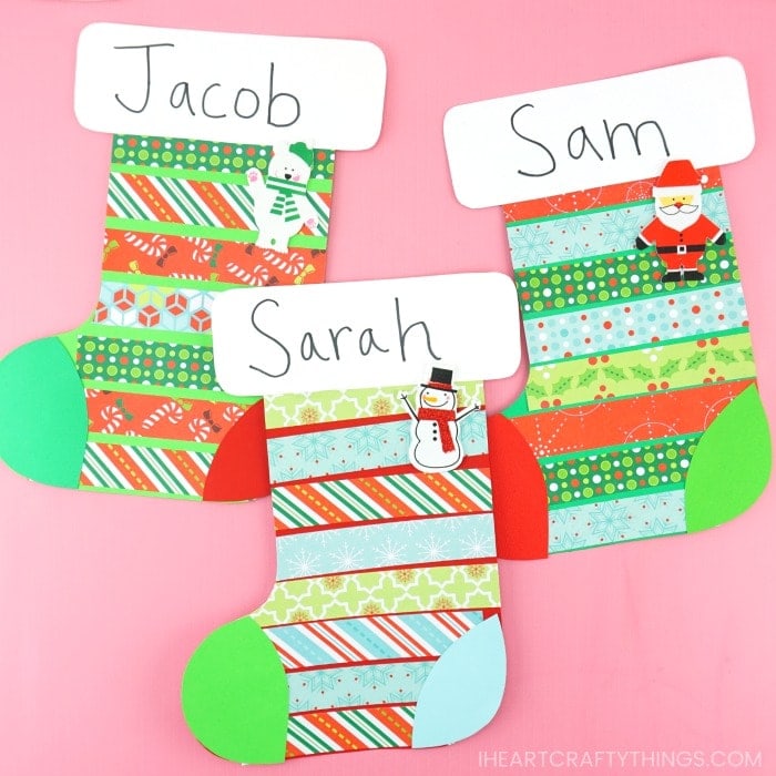 Christmas Stocking Craft – I Heart Crafty Things