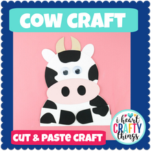 Load image into Gallery viewer, Cow Animal Craft