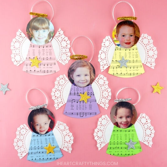 DIY Angel Ornaments