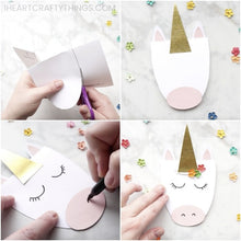 Load image into Gallery viewer, DIY UNICORN CARD