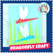 Load image into Gallery viewer, Paper Dragonfly Craft