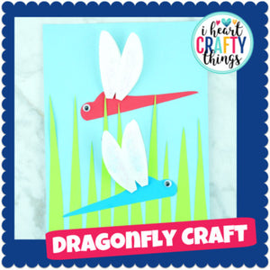 Paper Dragonfly Craft