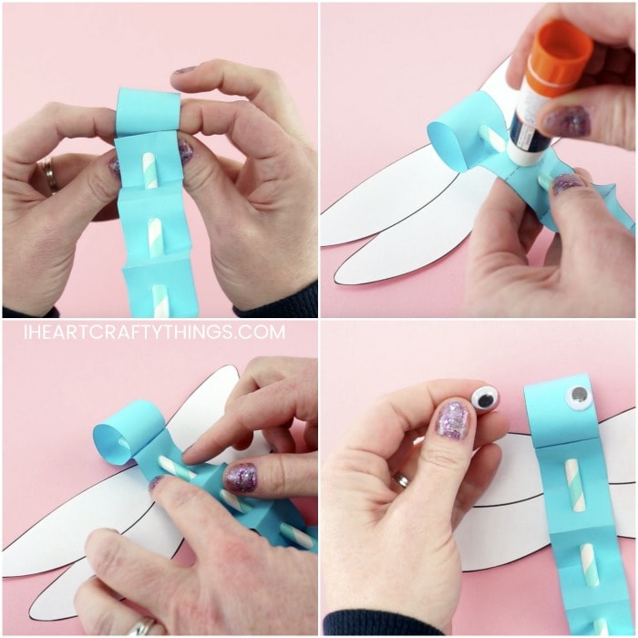 Dragonfly Craft Template