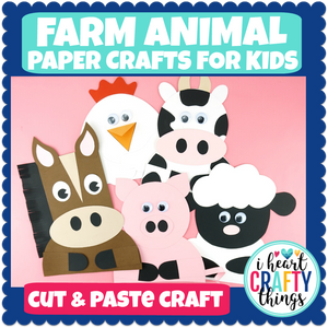 Farm Animal Crafts Bundle Pack