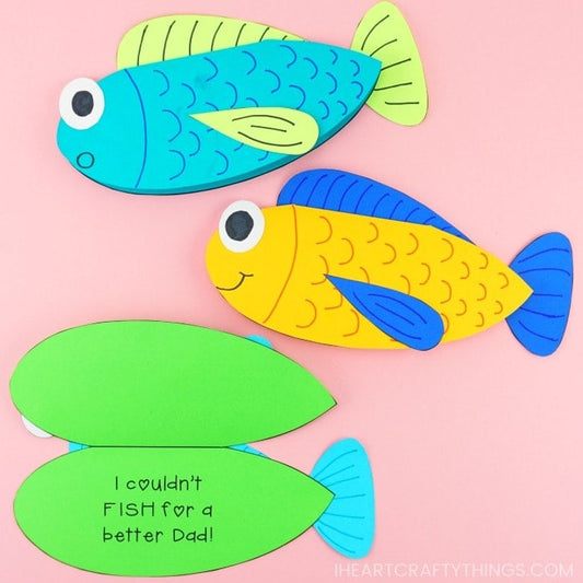 Printable Father’s Day Fishing Card