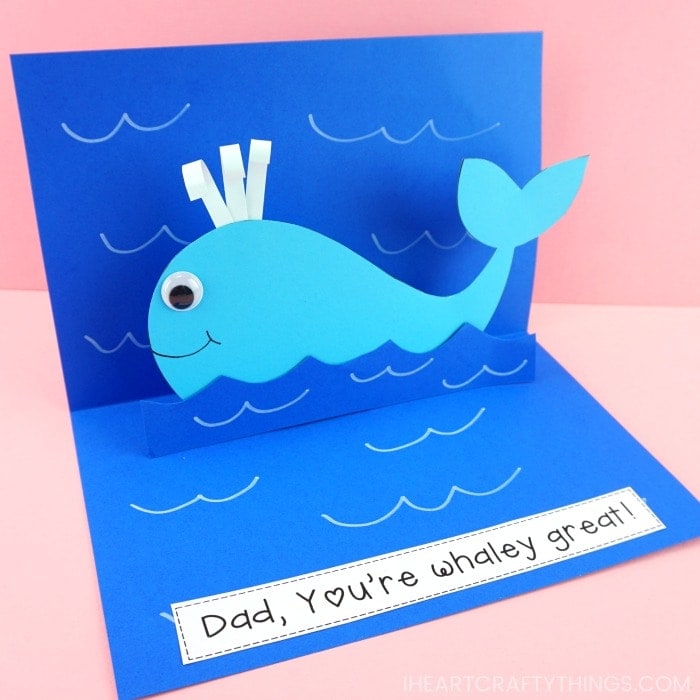 Father's Day Pop Up Card, Father's Day Crafts