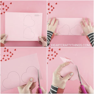 Heart-Shaped Valentine’s Day Card