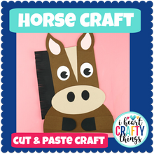 Load image into Gallery viewer, Horse Animal Craft