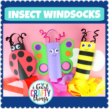 Load image into Gallery viewer, Insect Windsock Crafts