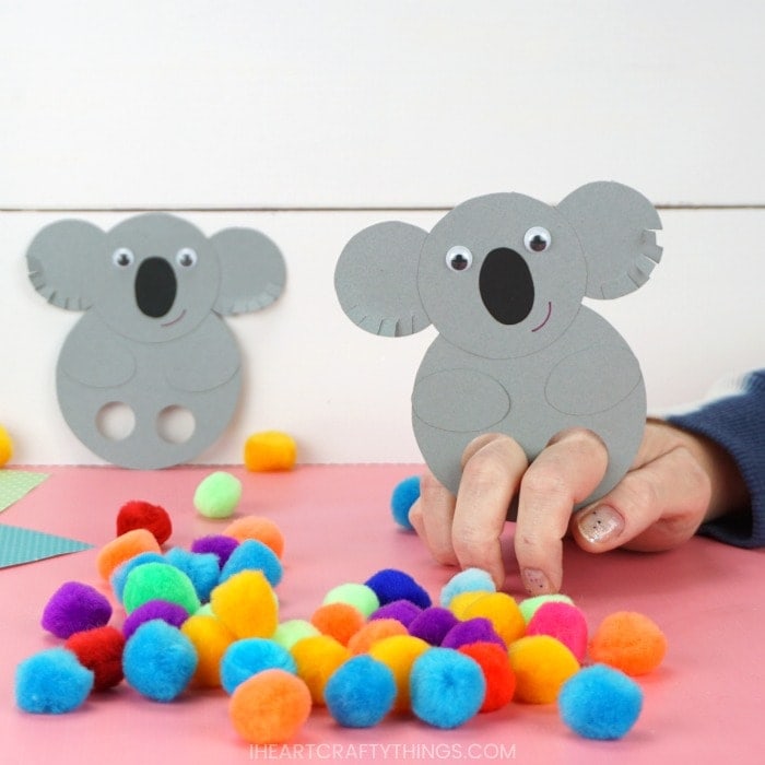 KOALA FINGER PUPPETS