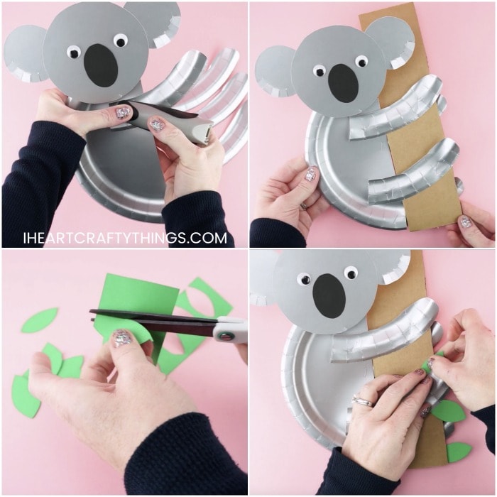 Koala Printable Template - Easy Paper Plate Craft for Kids!