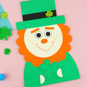 Leprechaun Paper Craft for St. Patrick's Day