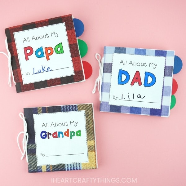 Paper Bag DIY Father’s Day Book