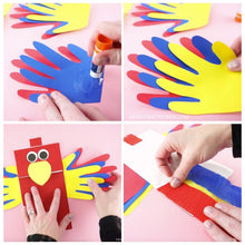 Load image into Gallery viewer, PAPER BAG PARROT PUPPETS