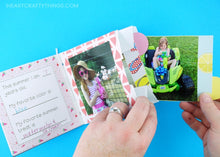 Load image into Gallery viewer, Paper Bag Summer Memory Book for Kids