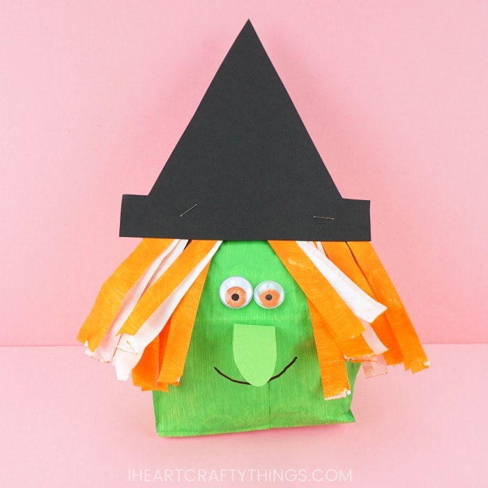 Stuffed Paper Bag Witch Craft