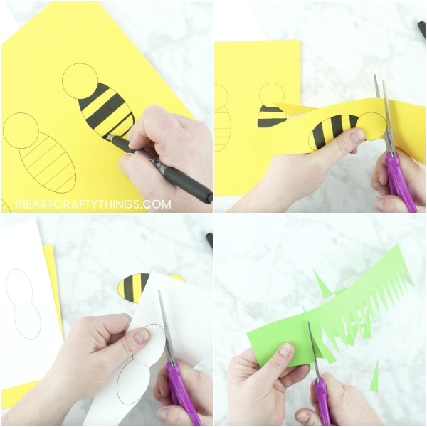 How to Make a Paper Bee Craft