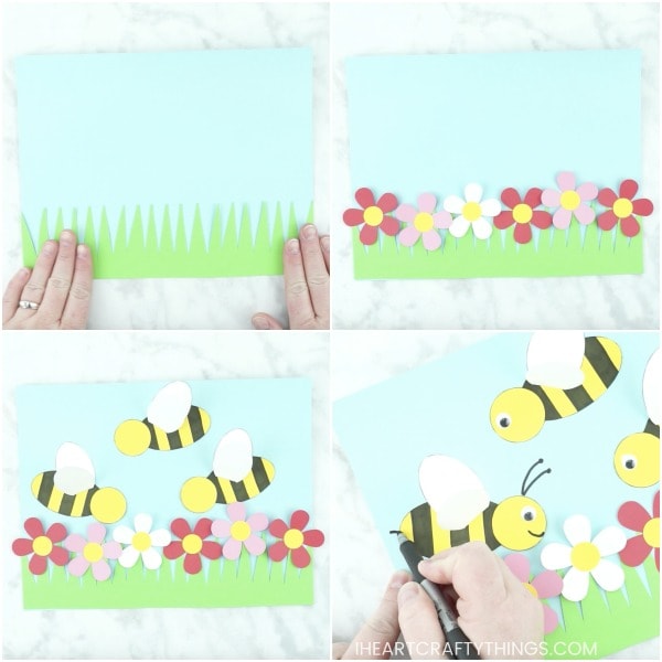 How to Make a Paper Bee Craft