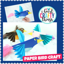 Load image into Gallery viewer, Paper Bird Craft Activity