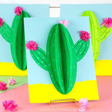Load image into Gallery viewer, Paper Cactus Craft