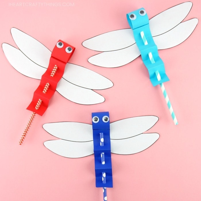 Dragonfly Craft Template