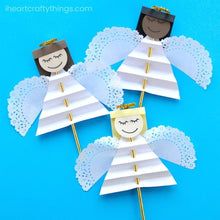 Load image into Gallery viewer, Beautiful Christmas Angel Craft for Kids