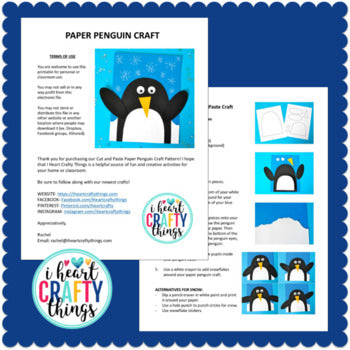 Simple Penguin Craft