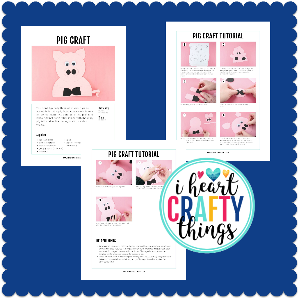 Farm Animal Crafts Bundle Pack