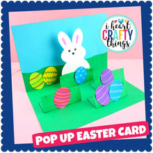 Load image into Gallery viewer, How to make a pop up Easter Card