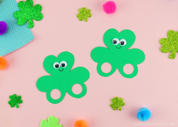 Little Shamrock Pal Finger Puppets