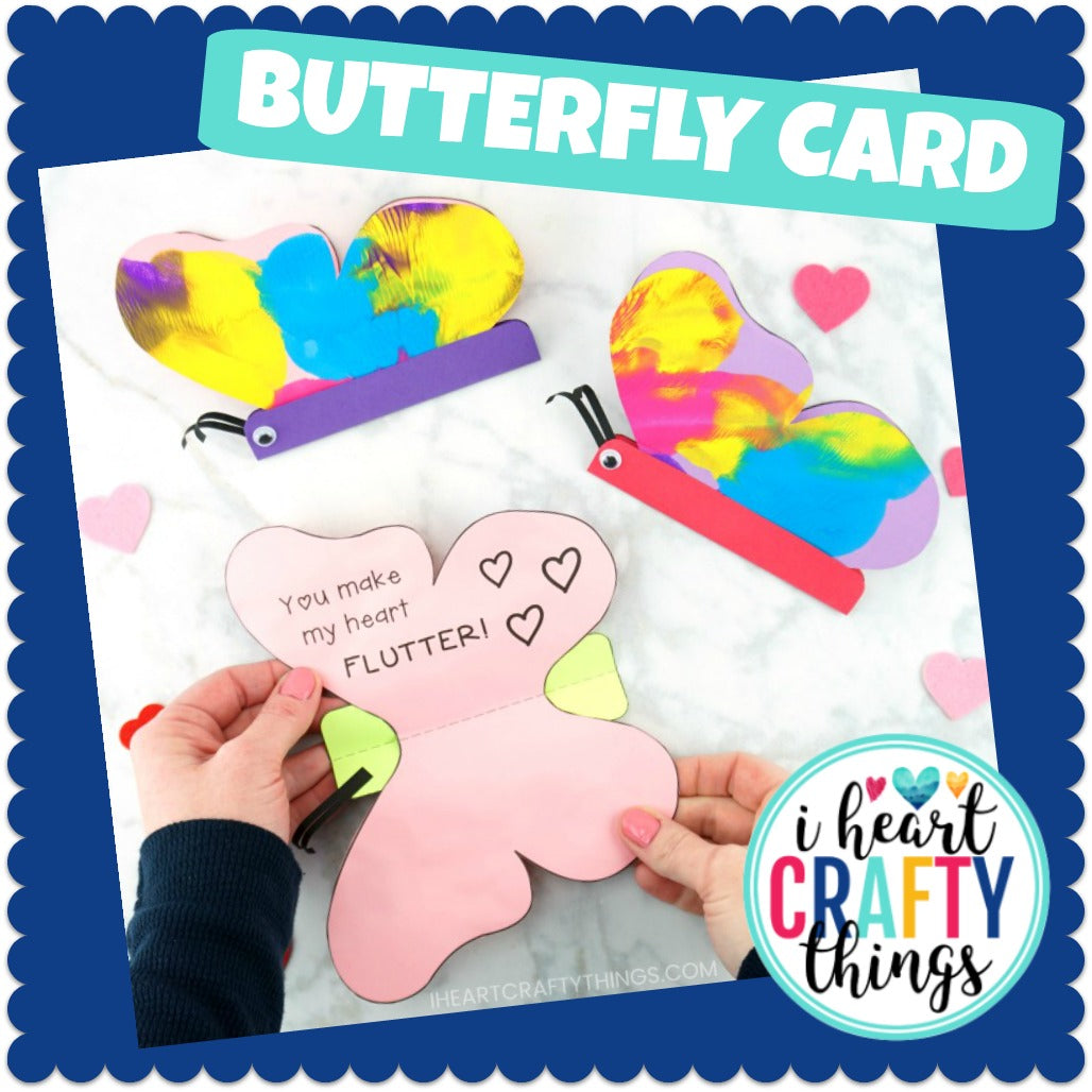 Simple Butterfly Card for Kids