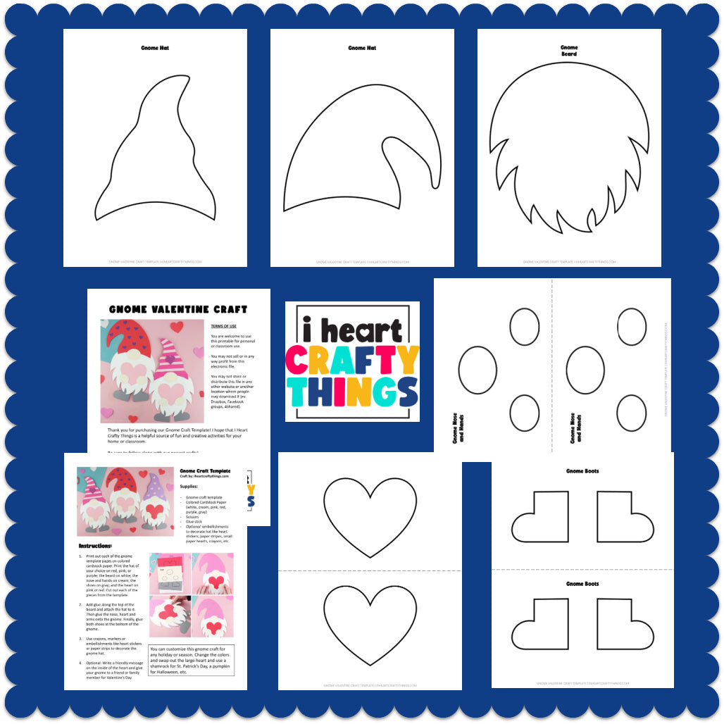 Gnome Valentine Craft – I Heart Crafty Things gnome-valentine-craft-i-heart-crafty-things