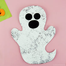 Load image into Gallery viewer, Halloween Sponge Painted Ghost Craft