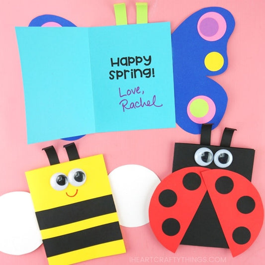 SPRING CARDS FOR KIDS TO MAKE