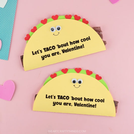 Taco Valentine’s Day Cards