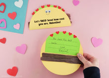 Load image into Gallery viewer, Taco Valentine’s Day Cards