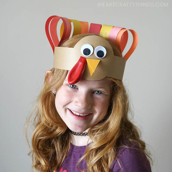 Turkey Headband Thanksgiving Craft
