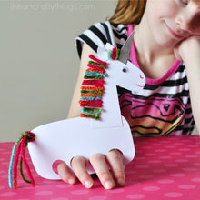 Load image into Gallery viewer, Incredibly Cute and Playful Unicorn Puppets