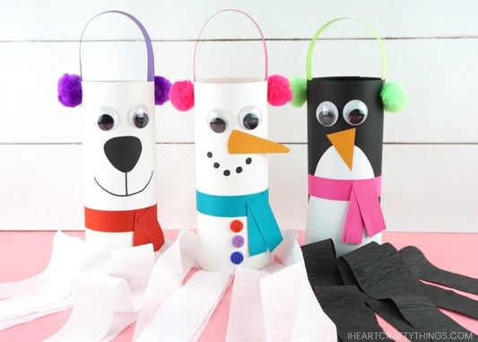 Halloween Windsocks craft - Make a Jack-o-Lantern, Witch, Bat, Mummy or Ghost!